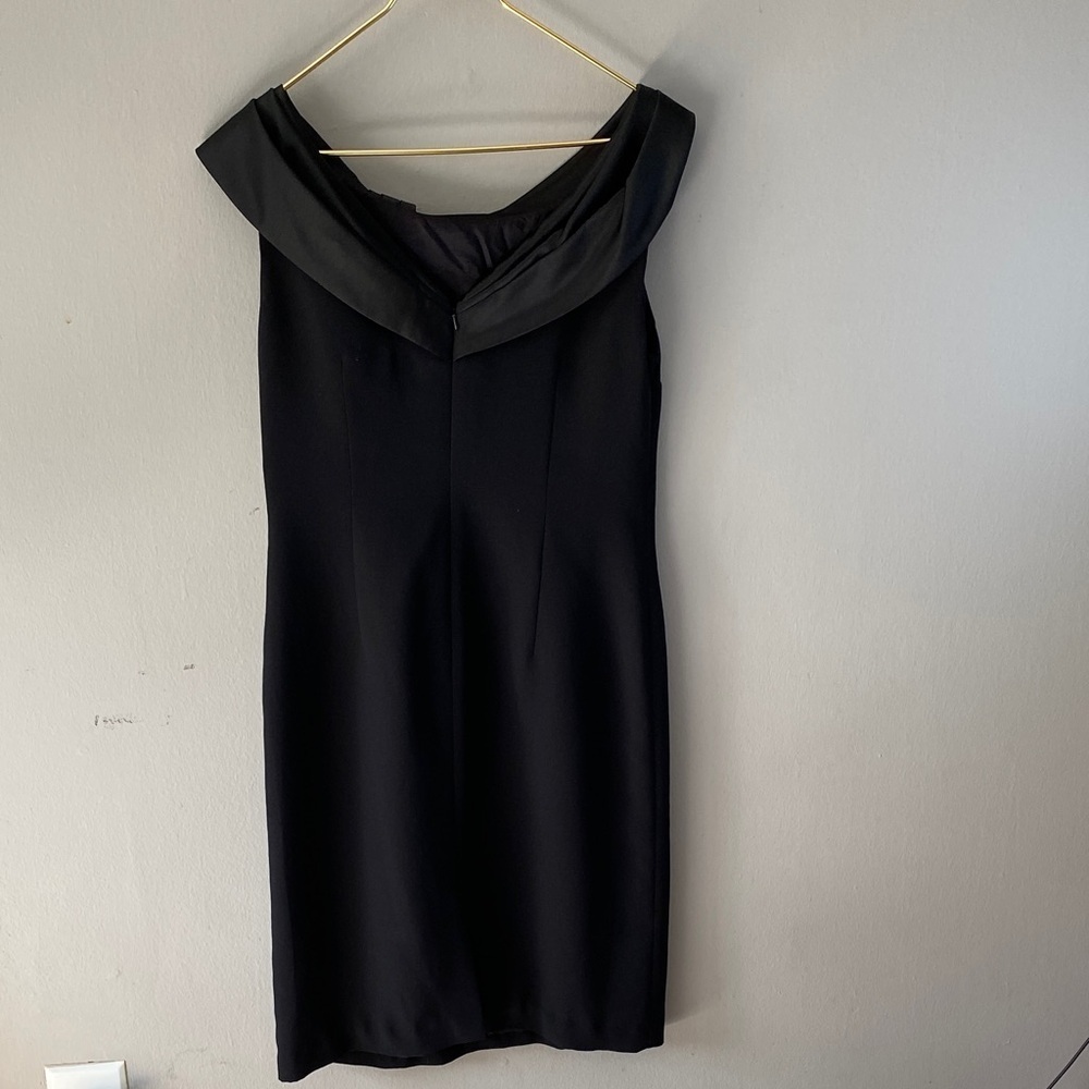 Donna Morgan Black Midi Dress - Picture 3 of 10